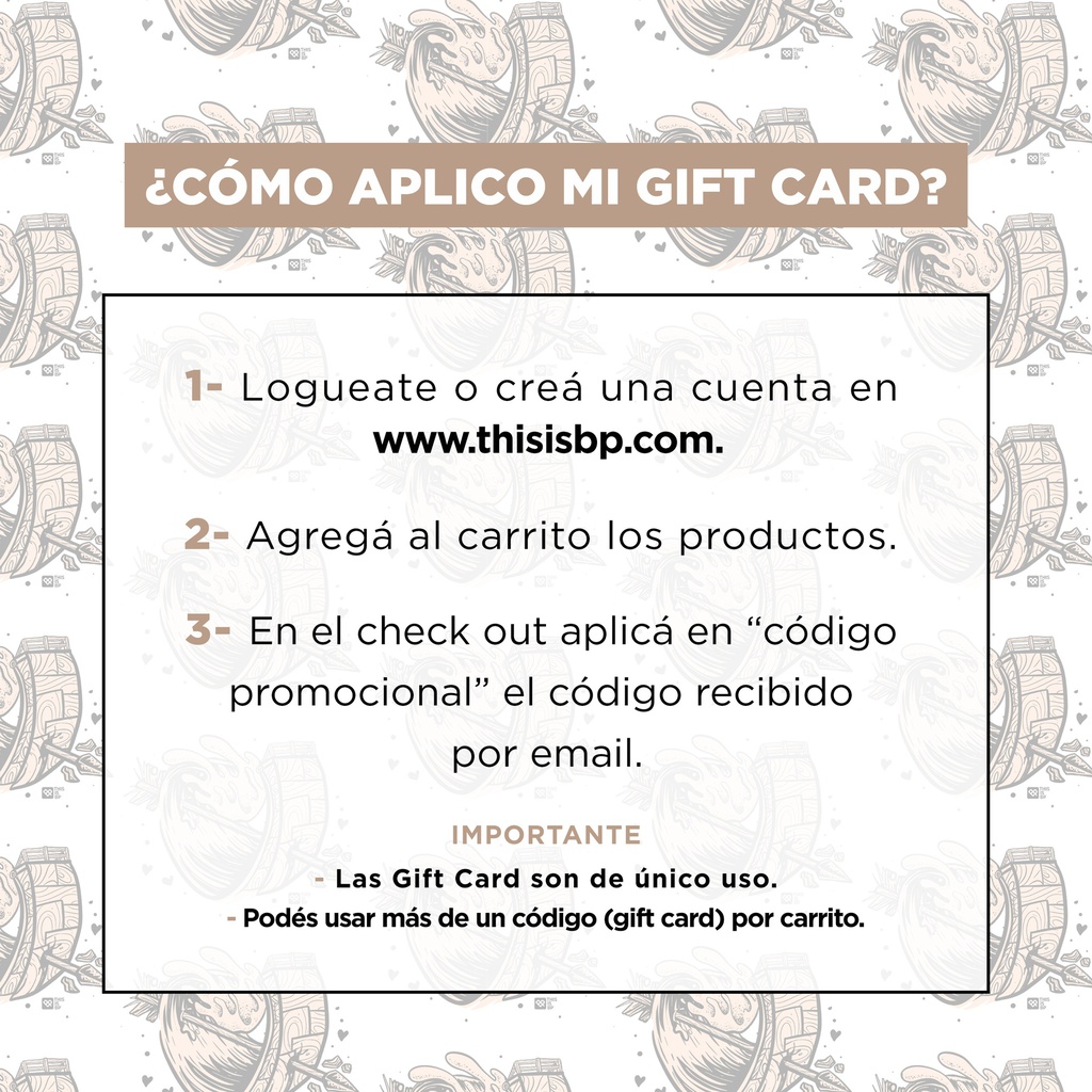 Gift Card $50.000