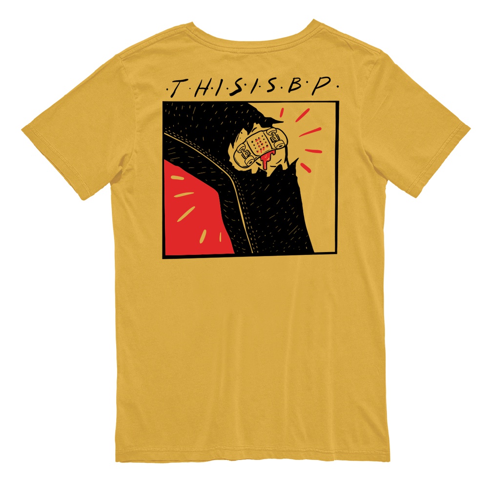 REMERA MC - CURITA FRONTAL F Y ESPALDA