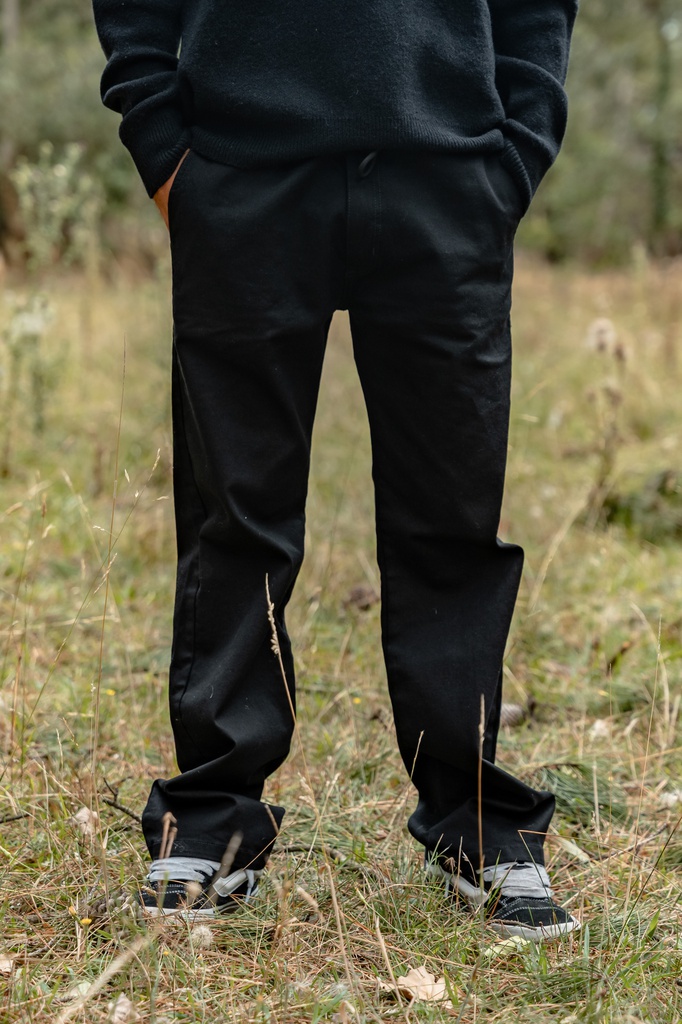 PANTALON DENIM REGULAR FIT - R BLACK