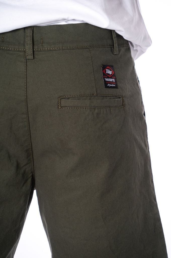 BERMUDA GABARDINA - COLIBRI VERDE