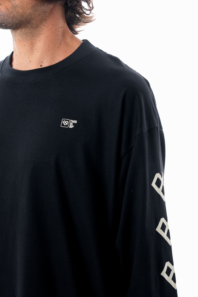 REMERA MANGA LARGA RELAXED - CREW BP