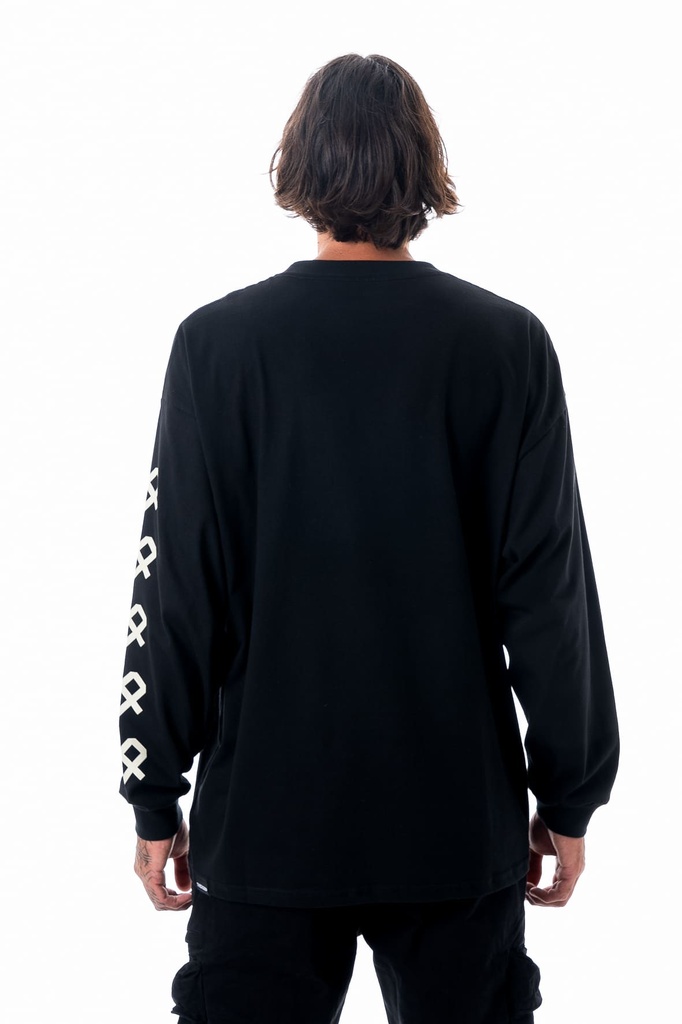 REMERA MANGA LARGA RELAXED - CREW BP