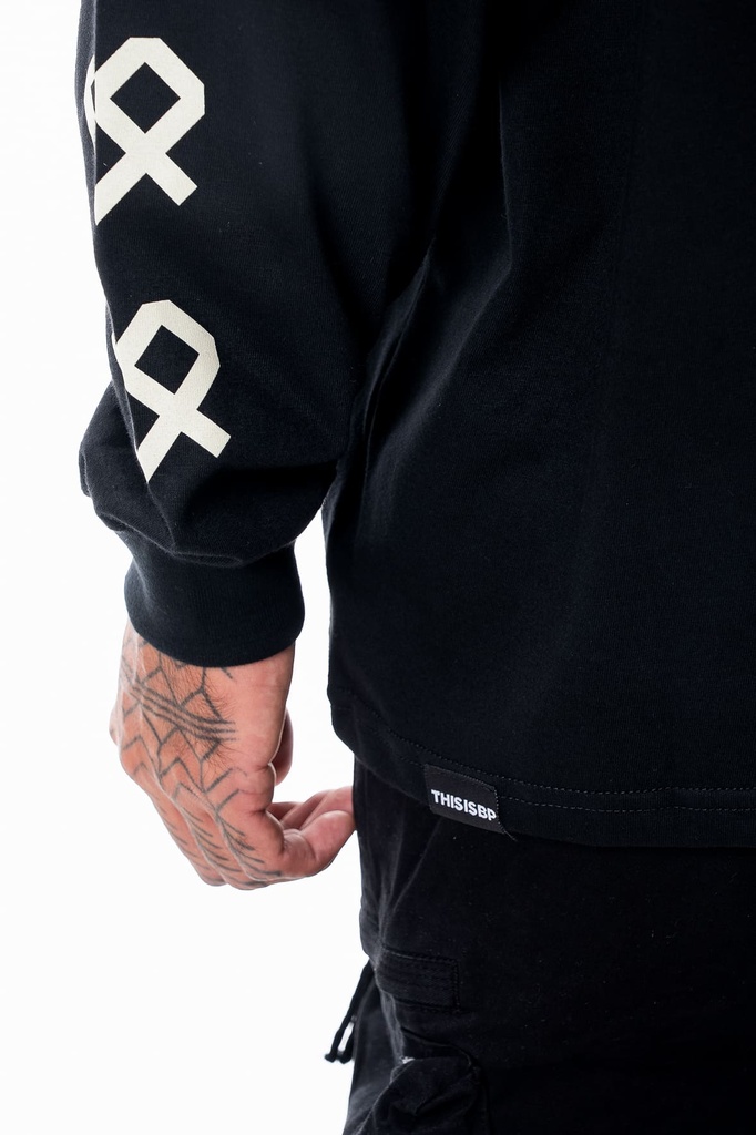 REMERA MANGA LARGA RELAXED - CREW BP