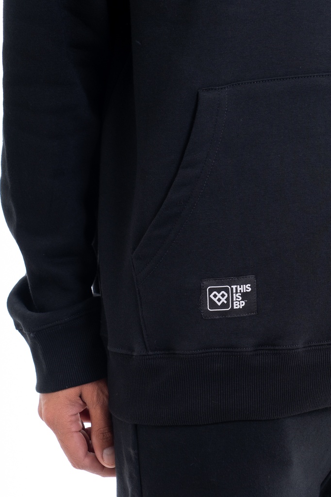 BUZO CANGURO CON CAPUCHA RELAXED - BORDADOR