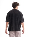 REMERA MANGA CORTA LOOSE FIT - BLACK ISO WHASED
