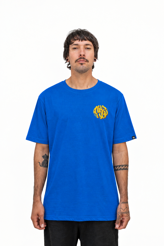 REMERA MANGA CORTA - HUELLA