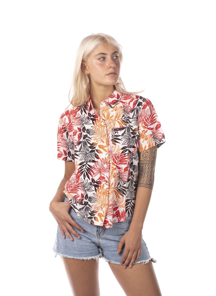 CAMISA MANGAS CORTAS MUJER - CHUKUMALTIC