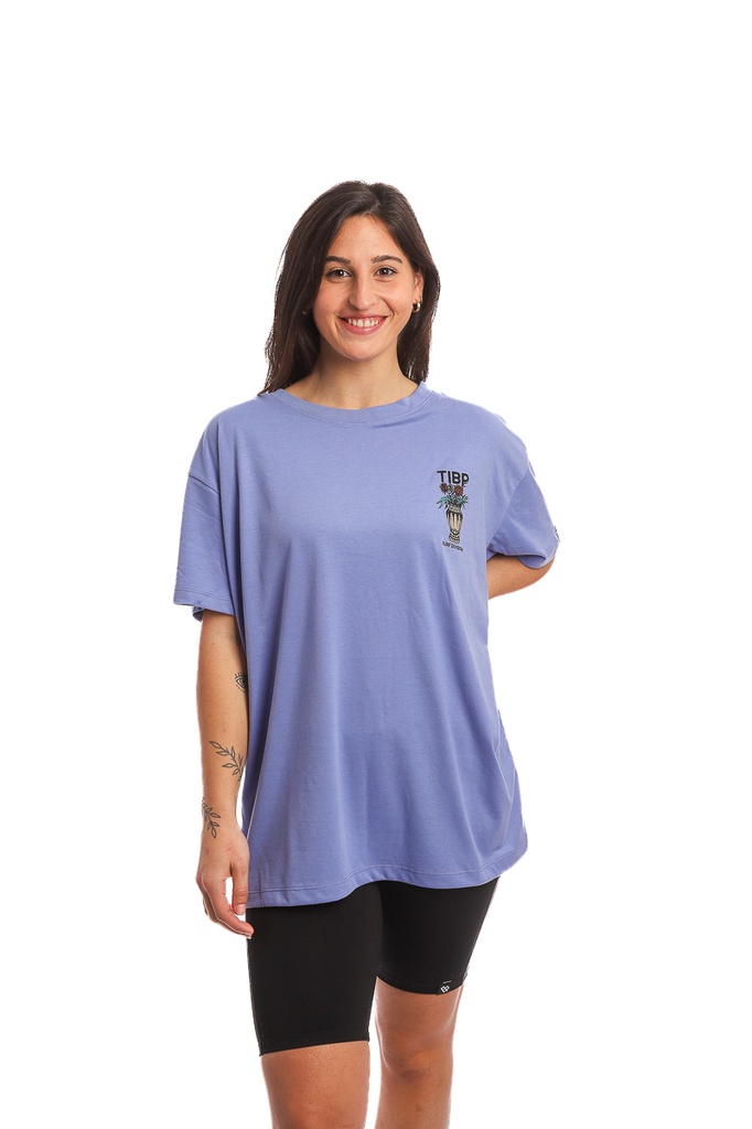 REMERA MANGA CORTA OVERSIZE - GERBERA