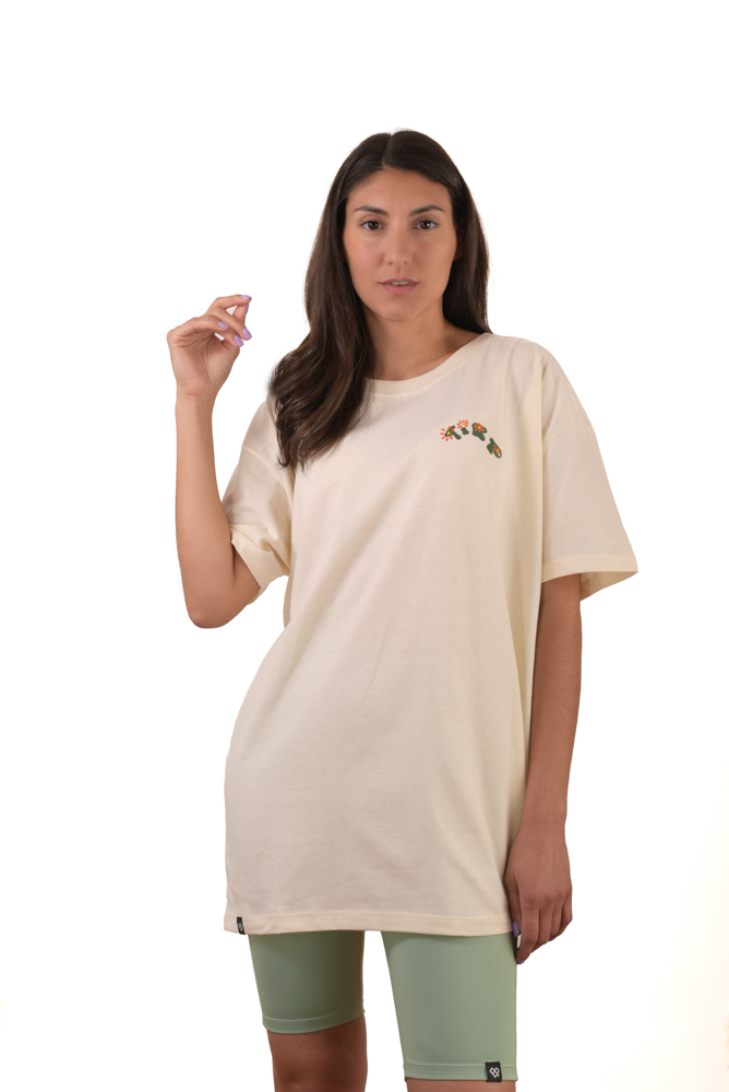 REMERA MANGA CORTA OVERSIZE - REPTILA