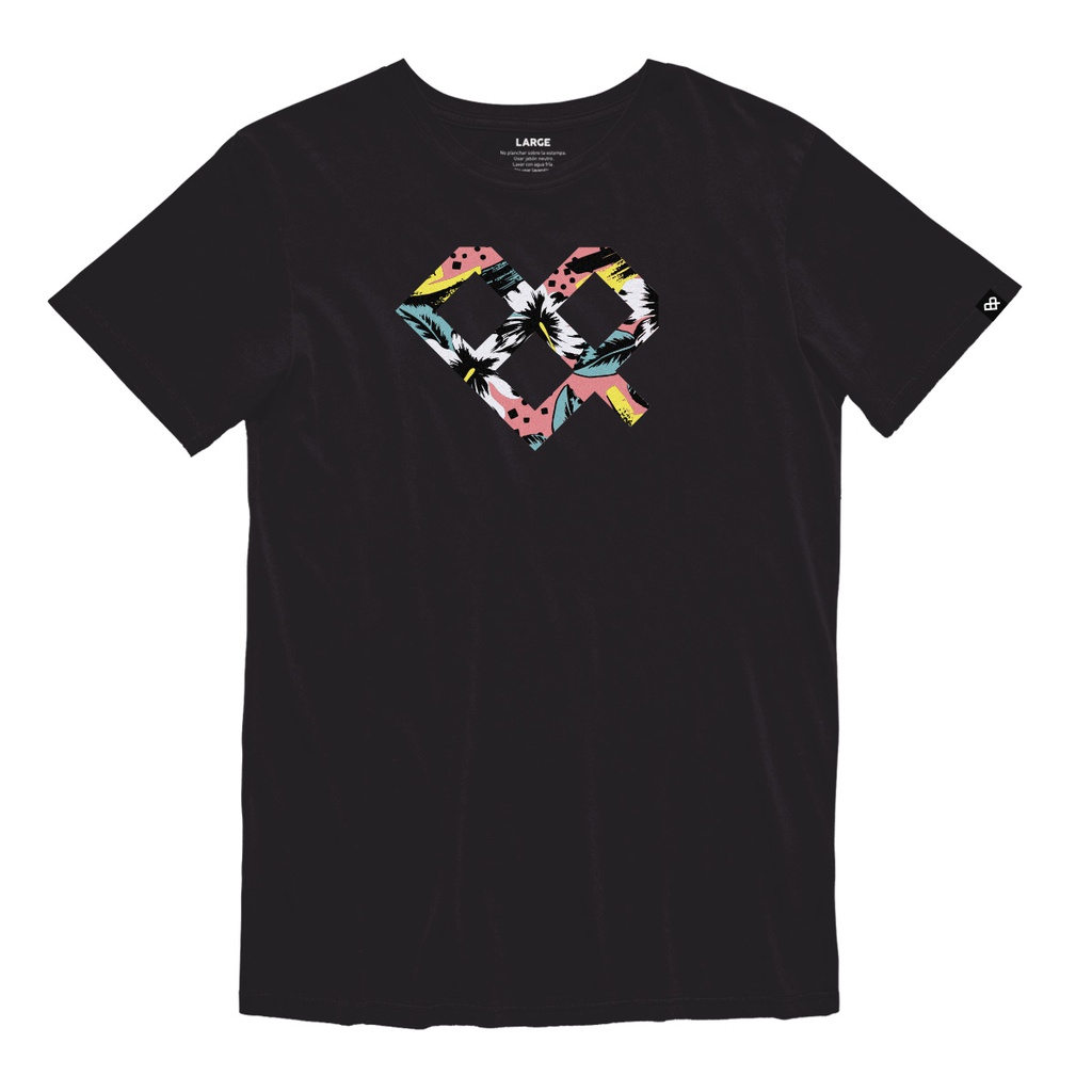 REMERA MANGA CORTA - FLOWERY