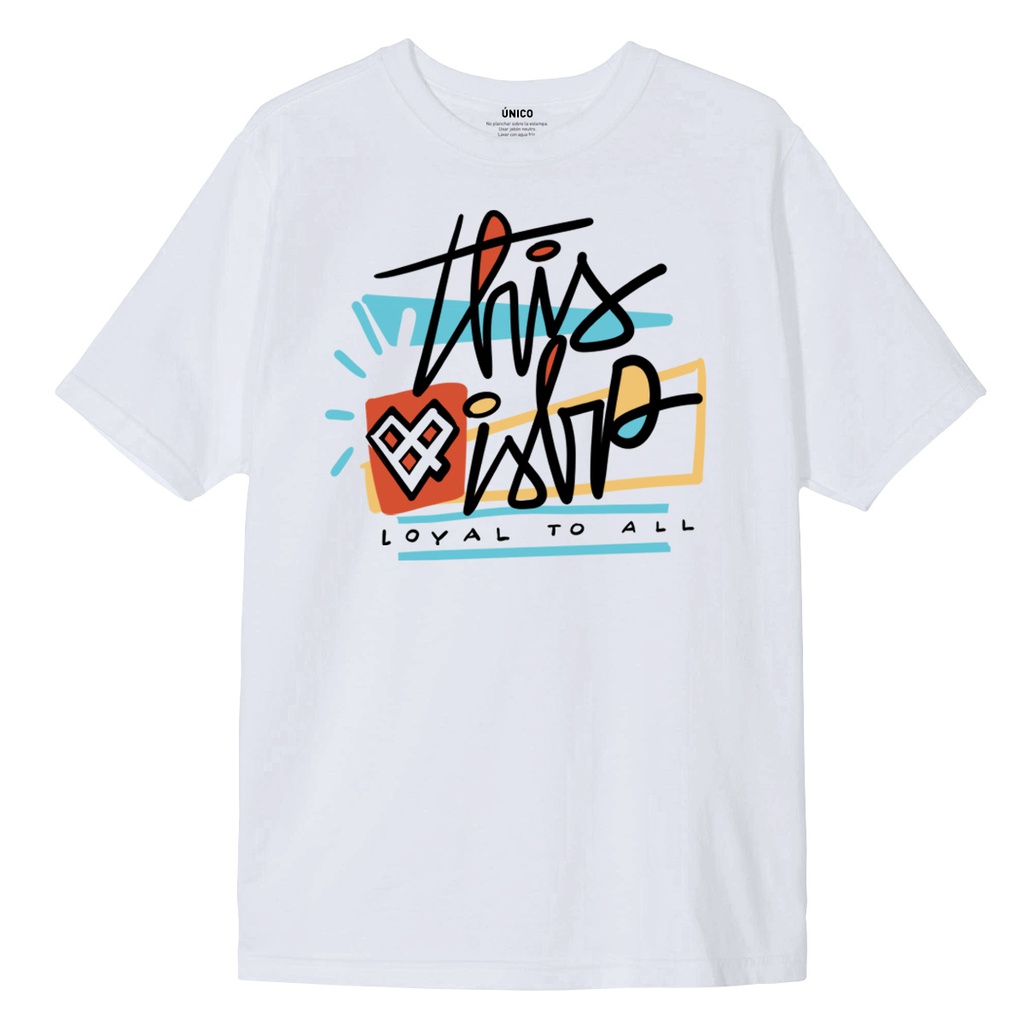 REMERA MANGA CORTA OVERSIZE - ENCENDIDA