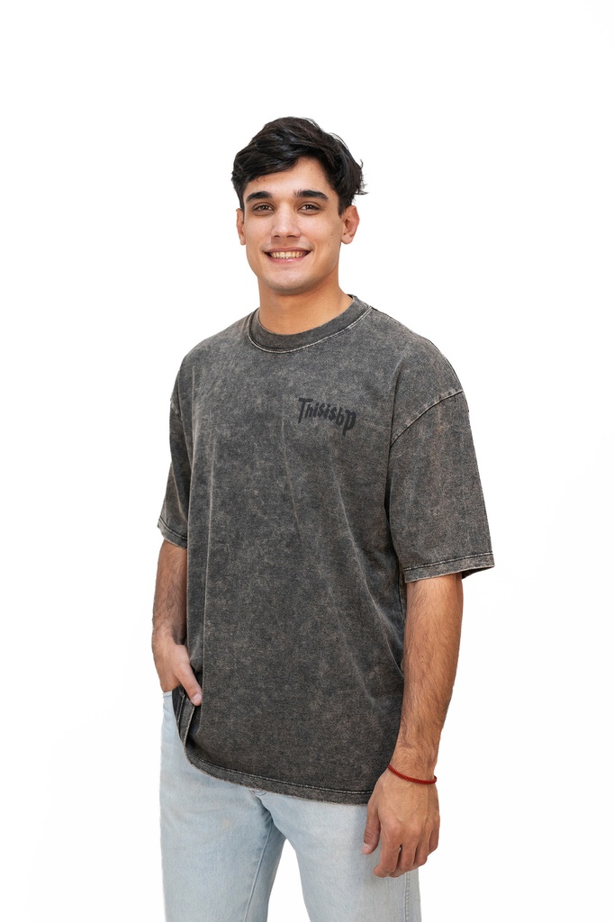 REMERA MANGA CORTA RELAXED FIT - RUA