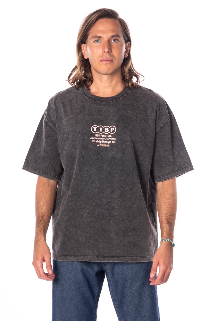 REMERA RELAXED - SALGADO BLACK