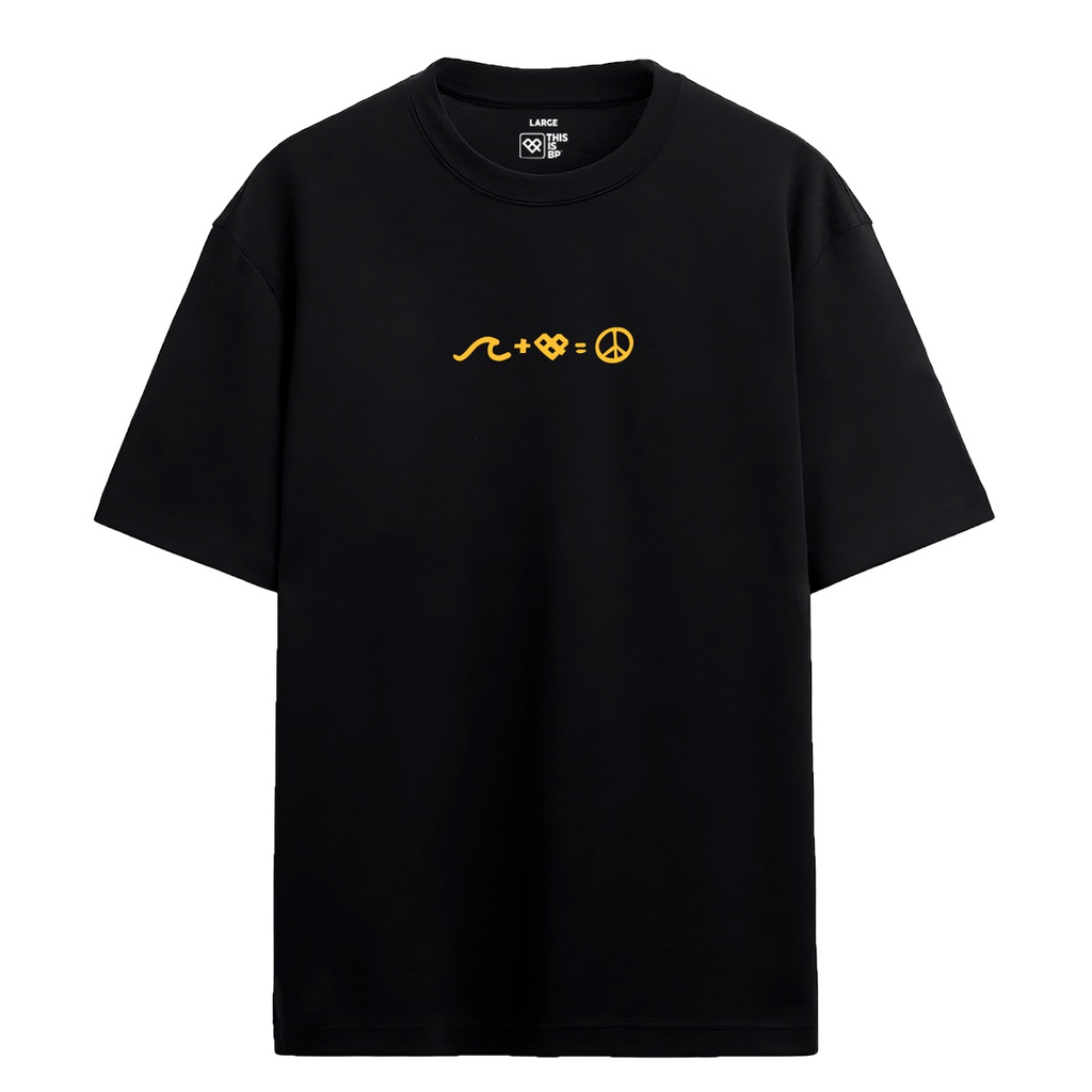 REMERA MC RELAXED - PAZ FRONT