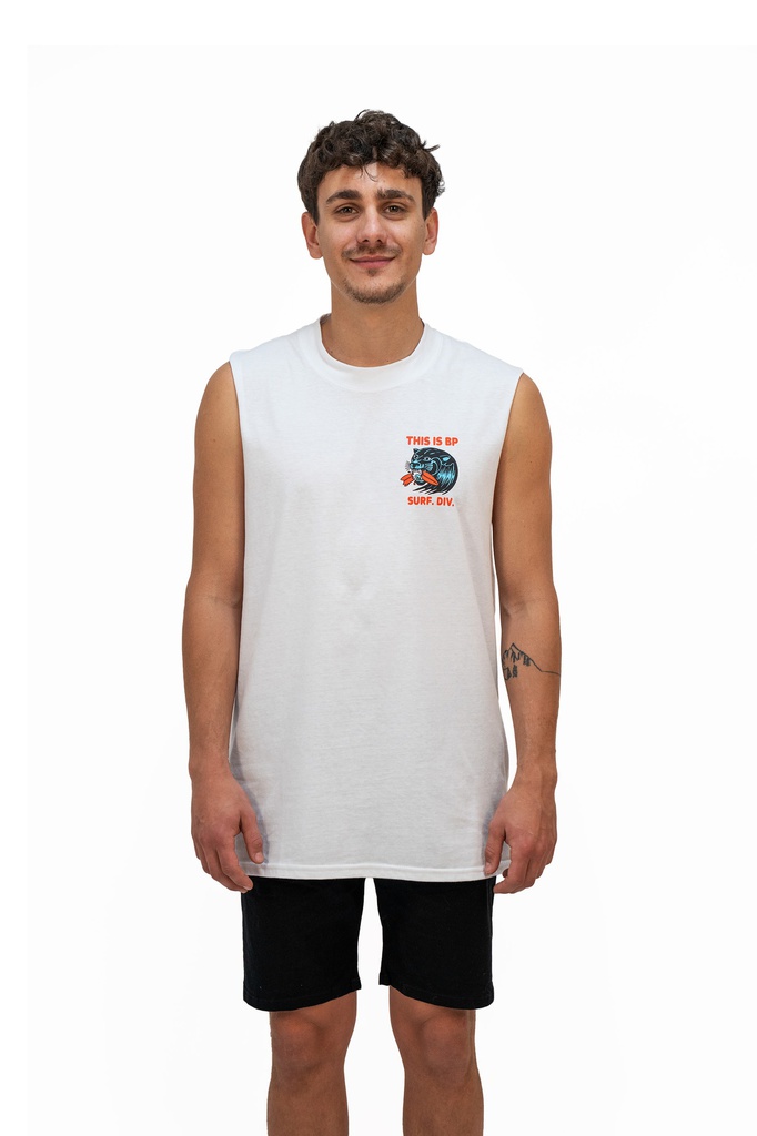 REMERA SIN MANGA RELAXED - GARRAS