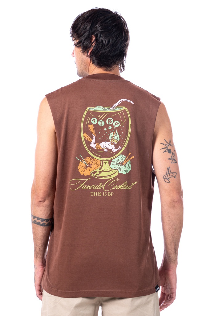 REMERA SIN MANGAS - DRINK