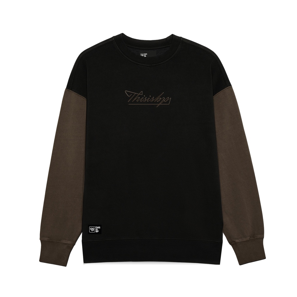 BUZO CUELLO REDONDO RELAXED FIT - ESENCIA COMBI