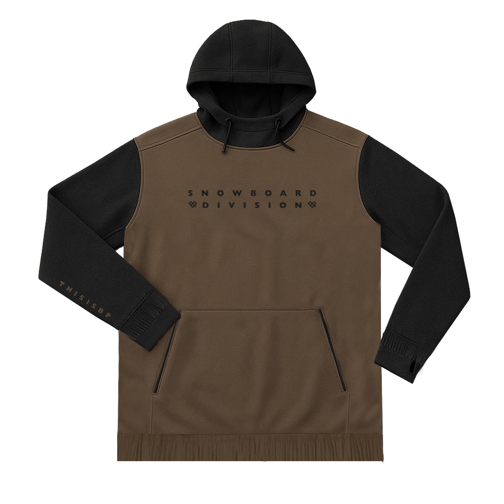 BUZO CANGURO SNOWBOARD - POLVO