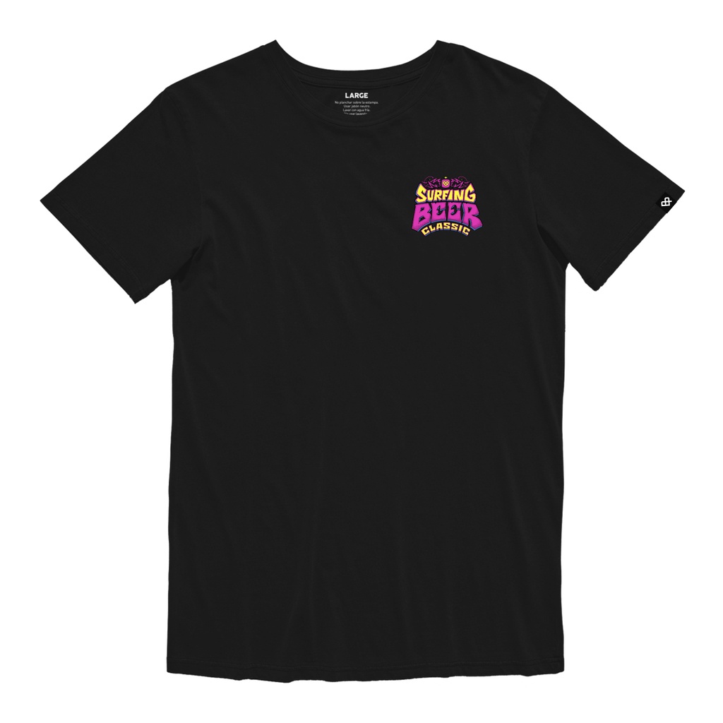 REMERA MANGA CORTA - SURFING BEER