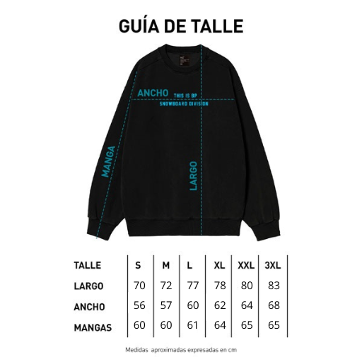 buzo cuello rendondo iso front crew