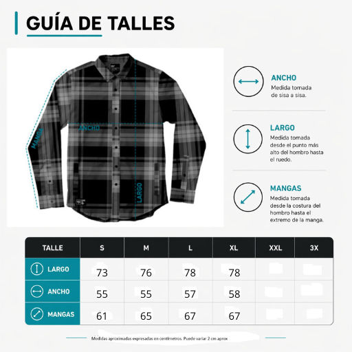 camisaco combinado