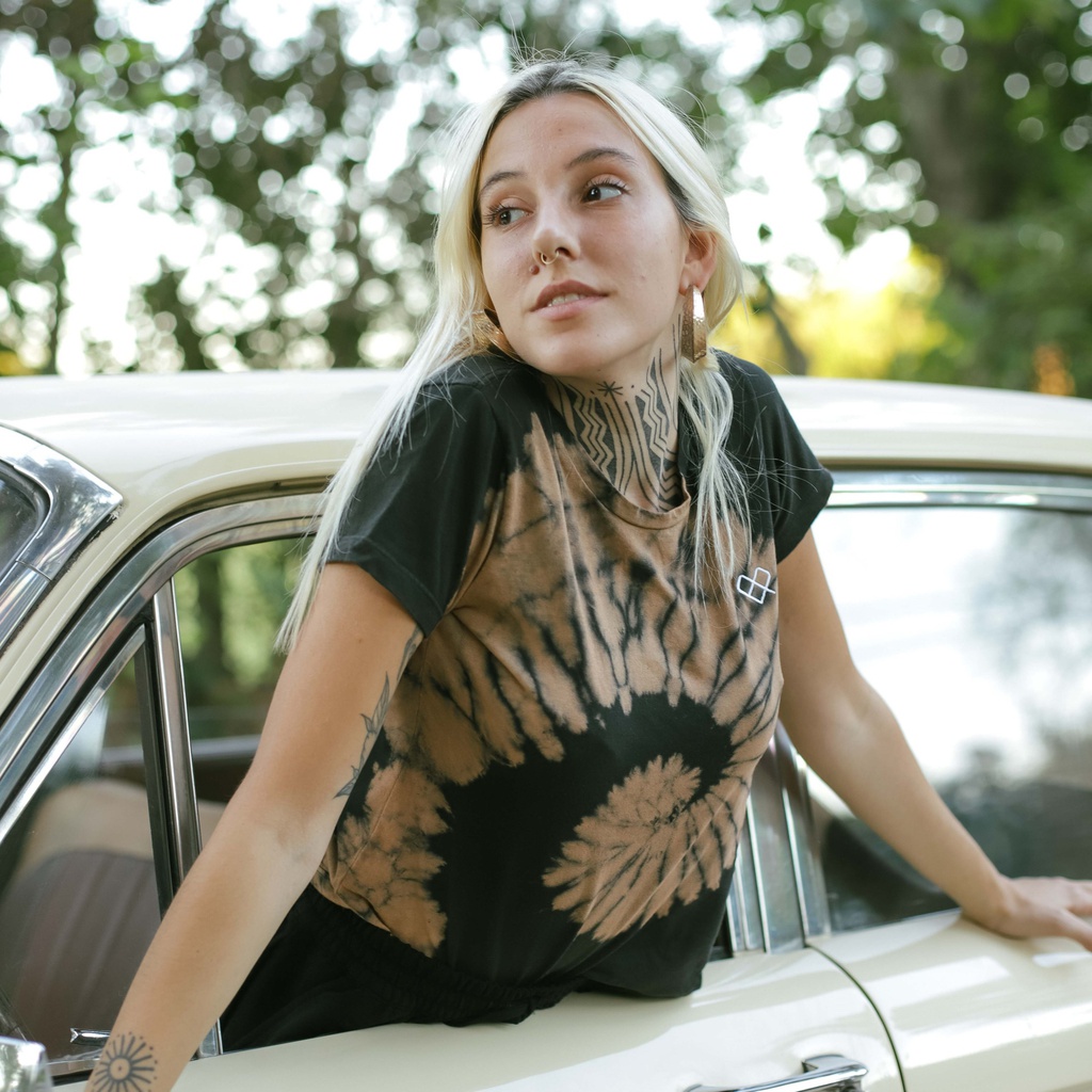 REMERA MANGA CORTA MUJER - GEMA 