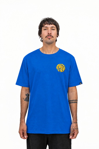 [031215B75] REMERA MANGA CORTA - HUELLA
