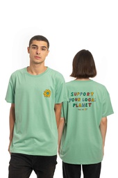 [093215105] REMERA MANGAS CORTAS OVERSIZE MUJER - MARGARITA