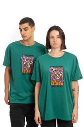 [093215115] REMERA MANGA CORTA MUJER OVERSIZE - VIOLETAS