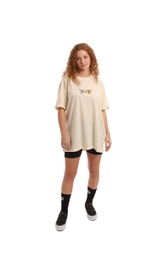 [093215119] REMERA MANGAS CORTAS OVERSIZE MUJER - ARCOIRIS