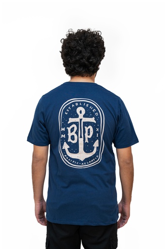 [031215G37] REMERA MANGA CORTA - MARINERO