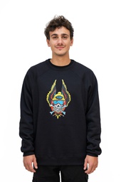 [069215141] BUZO CUELLO REDONDO RELAXED - ARTIC