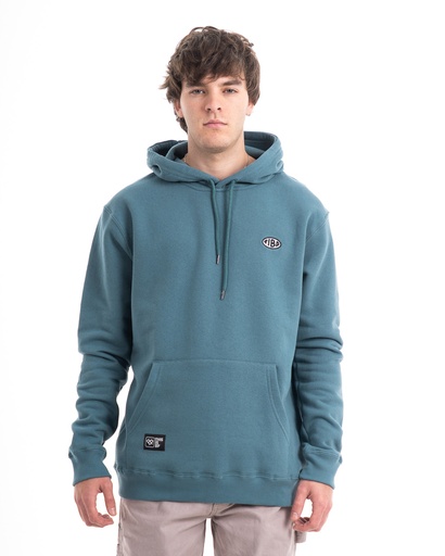 [003215223] BUZO CANGURO CON CAPUCHA RELAXED FIT -  TUNDRA GREEN