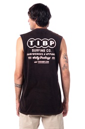 [032215013] REMERA SIN MANGA RELAXED - APPAREL BLACK