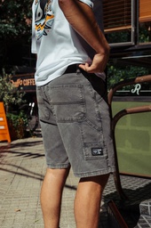 [086215187] BERMUDA CARPINTERO DENIM - BONDI GRIS