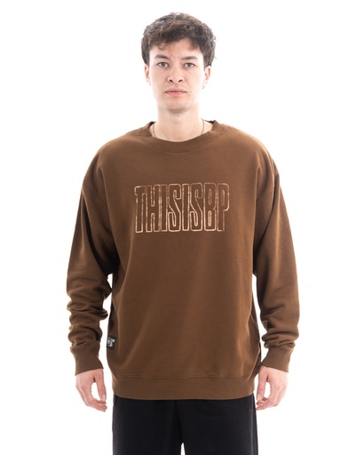 [069215151] BUZO CUELLO REDONDO RELAXED FIT - THIS IS BP OD