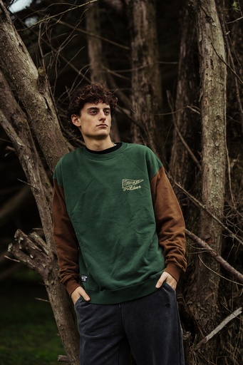 [069215154] BUZO CUELLO REDONDO RELAXED FIT - OD COMBI