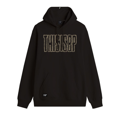 [003215265] BUZO CANGURO CON CAPUCHA RELAXED FIT - CAOBA