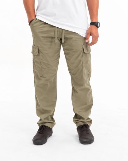 [083215255] PANTALON REGULAR FIT - CARGO LINO MO