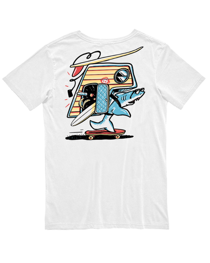 [031215I27] REMERA MANGA CORTA -  SURF TRIP