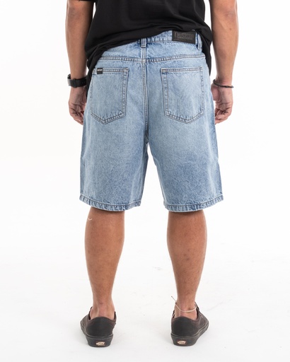 [0862152331] BERMUDA DENIM WIDE FIT  - LA BARRA 